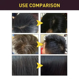Black Hair Dye Shampoo 3 in 1 Growth Clean Hair Darkening Deep Nouris