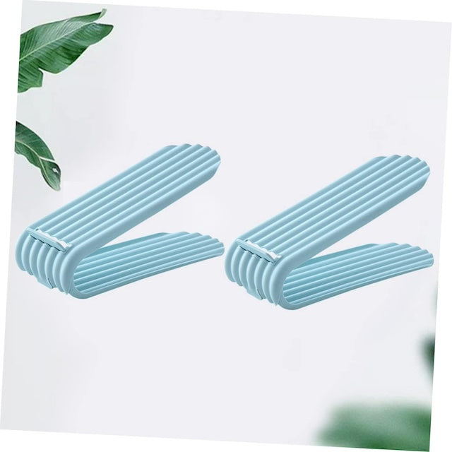 Shoes Slot Space Saver, Double Stacker Display Rack, Shoes Storage Racks, Double Layer Shoe Rack Holder Organizer
