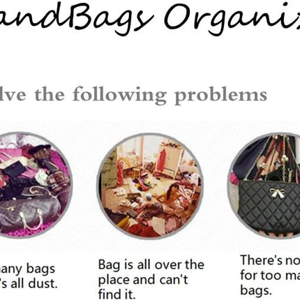 6 Layer Hanging Handbag Wardrobe Storage Organizer