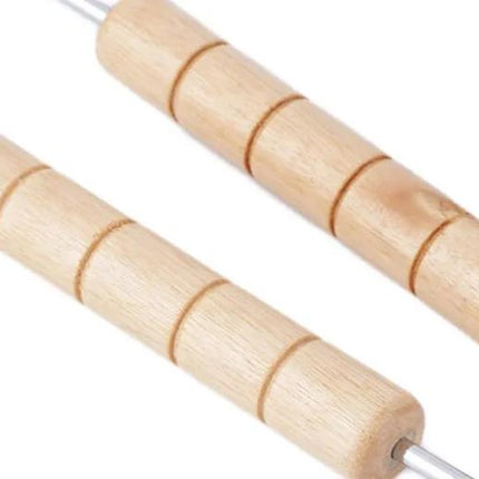 3 Pcs Stainless Steel Fork Tongs Skewer Sets BBQ Roasting Grilling