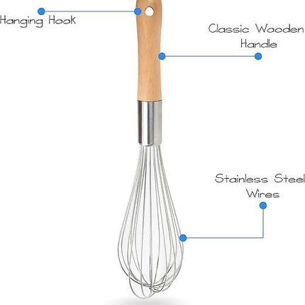 Whisk With Wooden Handle