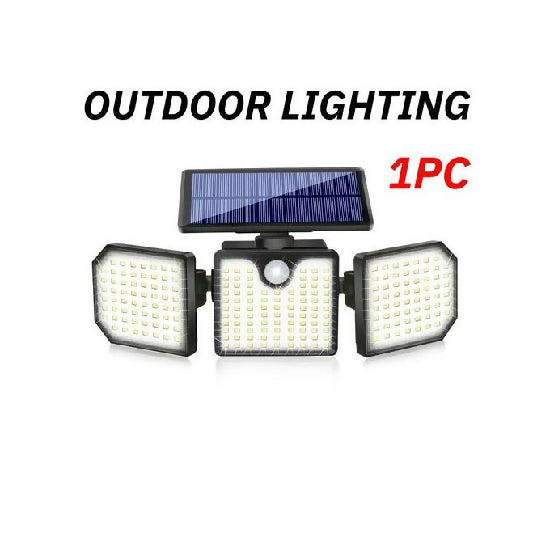 Solar Wall Lamp Street Lamp Lighting Outdoor Human Body Infrared Sensor Light