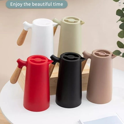 Thermal Nordic Insulation Flask, Large Capacity Household Vacuum Insulation Pot, Tea Coffee Hot Water Flask - 1 Litre