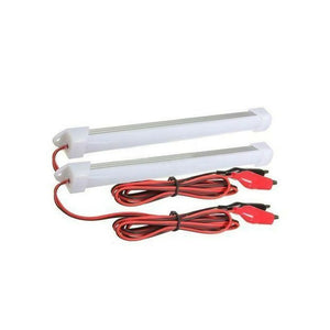 2x 12V Car LED SMD Interior Light Bar Strip Lamp Van Boat White