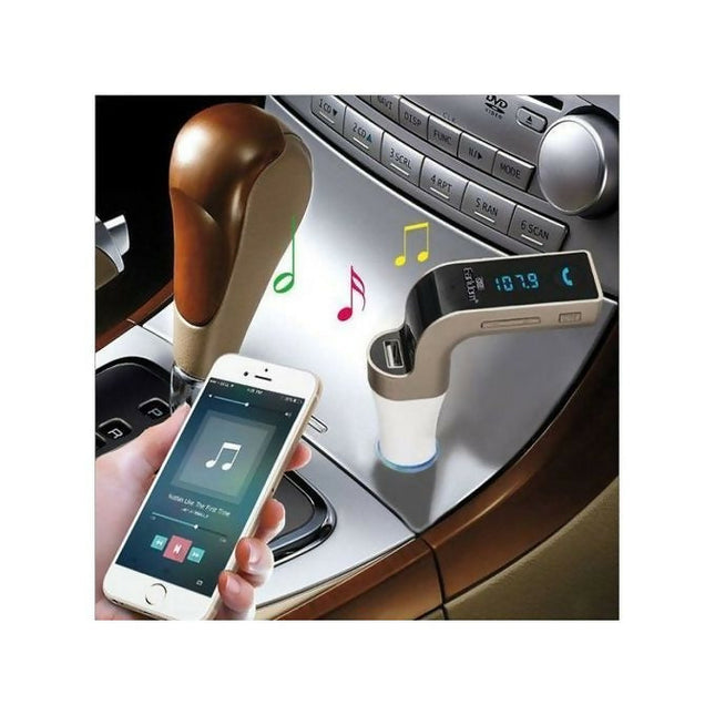Car G7 Car Modulator Bluetooth Charger Mp3 TF SD AUX