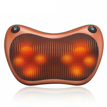 Massage Pillow With Heat Balls ,Neck Massager Shoulder Massager Back Massager For Home,Office And Car Use