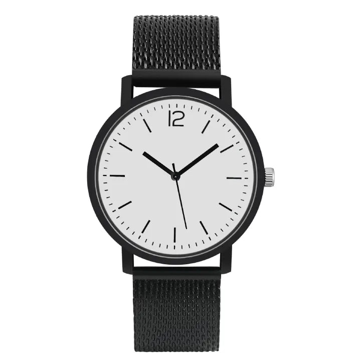 Elegant Digital Quartz Couple Watches for Men & Women, Perfect Gift Set