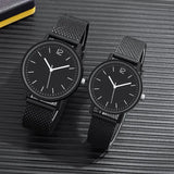Elegant Digital Quartz Couple Watches for Men & Women, Perfect Gift Set