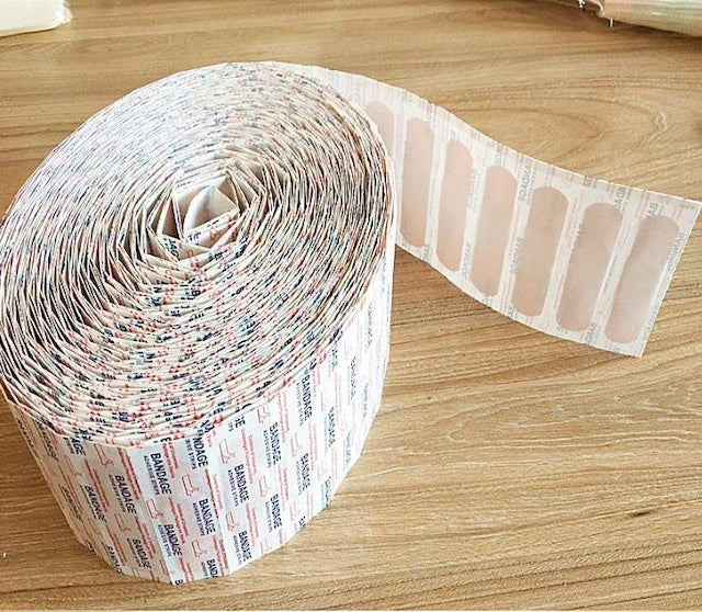 Breathable Band Aid Waterproof Bandage, First Aid Wound Dressing Medical Tape, Wound Plaster Emergency Kits Band Aids - 100pcs/lot