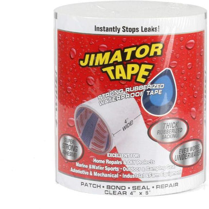 White Jimator Tape Rubber Super Strong Waterproof Seal Repair Adhesive