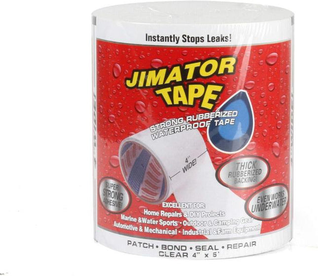 White Jimator Tape Rubber Super Strong Waterproof Seal Repair Adhesive