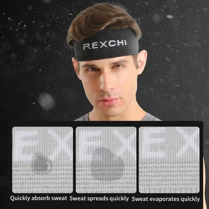 Western Style Sport Turban with Silk to Absorb Sweat and Dissipate Heat for Basketball Tennis Sport Cycling