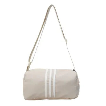 Large Capacity Casual Striped Crossbody Bag for Men and Women