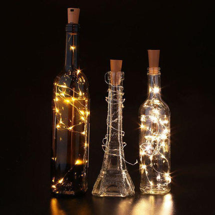 Wine Bottle Fairy Lights LED, Easy to Install LED Light, Compatible with Most Bottles