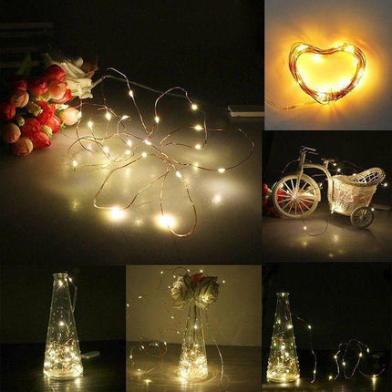 Wine Bottle Fairy Lights LED, Easy to Install LED Light, Compatible with Most Bottles
