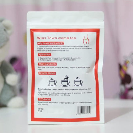 Natural Womb Detox Tea, Womb cleasing, menstural Cramp Relieve and Hormonal Balance Tea for Women