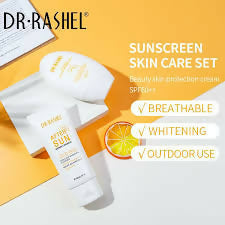 Dr. Rashel Anti-aging 60++ SPF Sun Protection Moisture Sun Spray + After sun soothing and cooling gel + Moisture Sun cream [3 Piece Set]