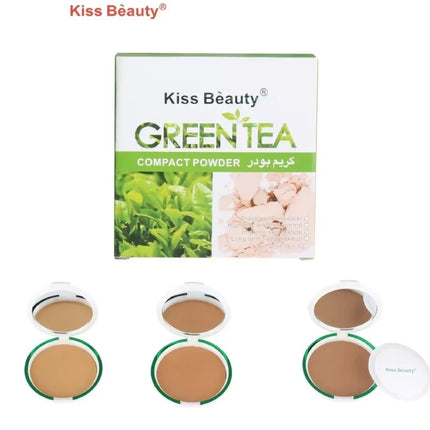 Kiss Beauty Green Tea Compact Powder